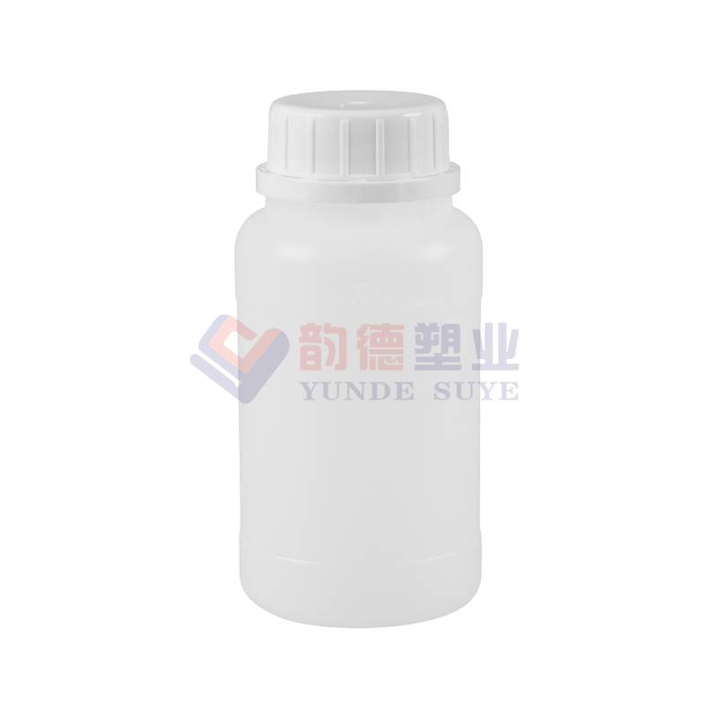 Flacon rotund fluorurat Hdpe îngroșat anti-scurgere 250ml-01