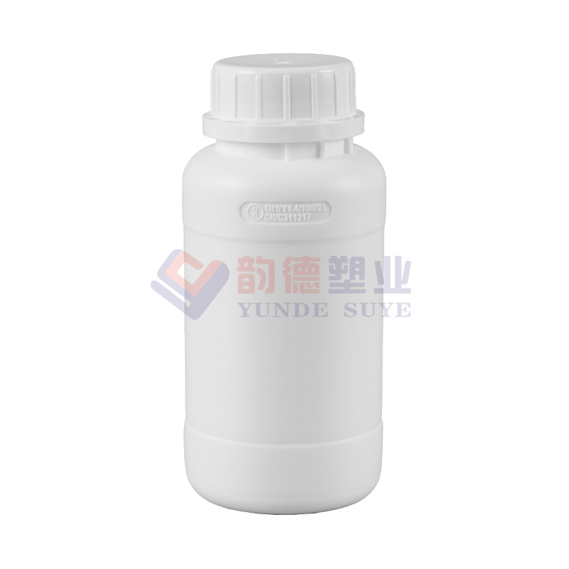 Flacon rotund fluorurat cu barieră înaltă de capacitate medie îngroșată 300ml-01