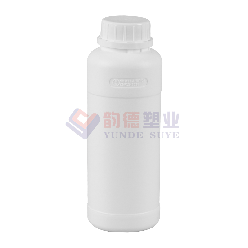 Flacon rotund cu fluorură farmaceutică din plastic îngroșat 500ml-01