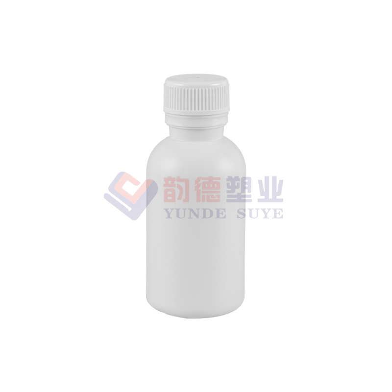 Flacon rotund cu fluorură din plastic translucid 100ml-01（B）